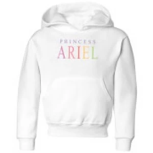 Image of Disney The Little Mermaid Princess Ariel Kids Hoodie - White - 11-12 Years