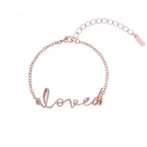 image of Ted Baker Ladies Larna Loved Script Necklace