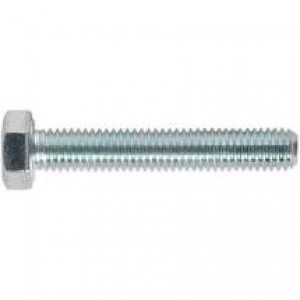 image of Genuine SEALEY SS530 HT Setscrew M5 x 30mm 8.8 Zinc DIN 933 Pack of 50