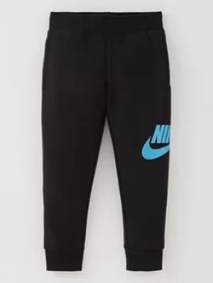 image of Nike Metallic Hbr Fleece Pant, Black, Size 2-3 Years, Women