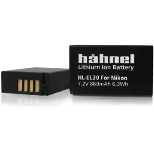 Image of Hahnel HL-EL20a Battery (Nikon EN-EL20a)