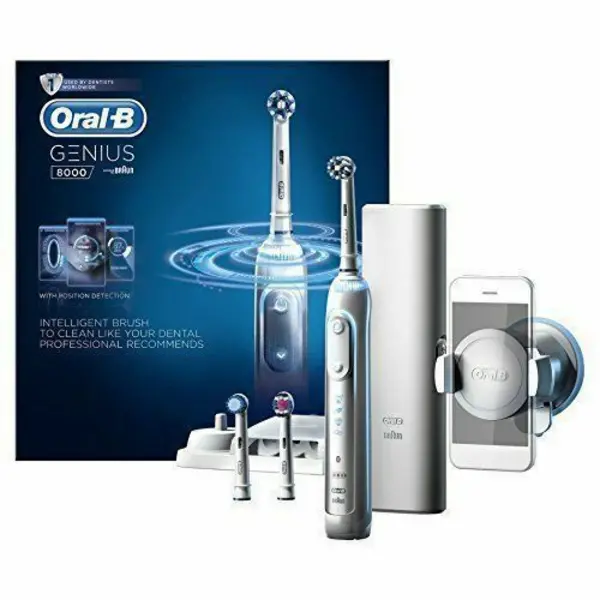 Image of Oral B Genius 8000 Bluetooth Electric Toothbrush