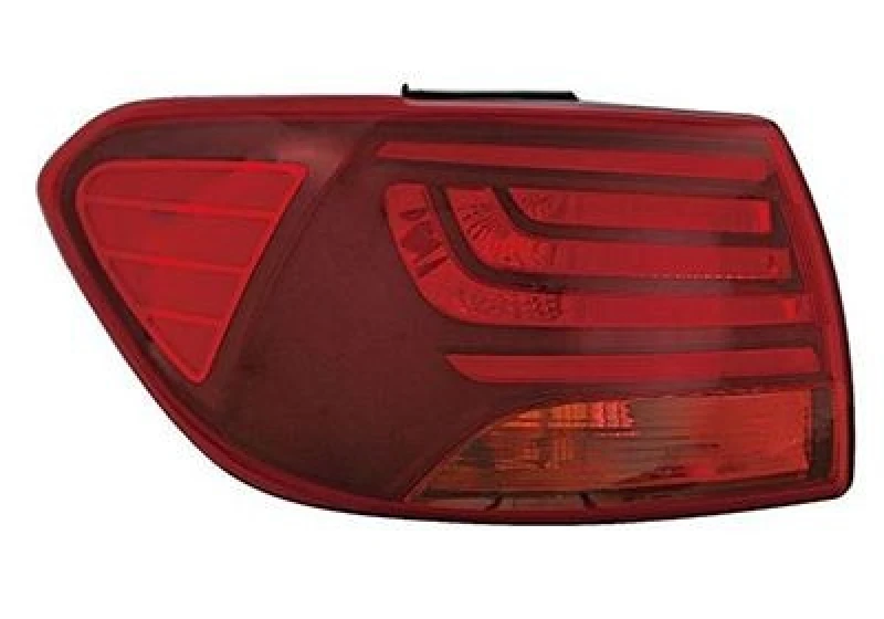 Image of VAN WEZEL 8302931 Rear light Outer section, without bulb holder, Left, P21/5W Combination Rearlight (391)