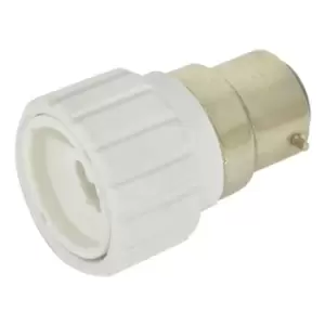 Image of Lyyt B22-GU10 Lamp Socket Converter White