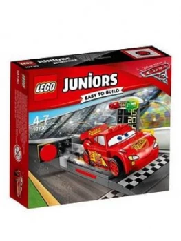 image of Lego Juniors 10730 Disney Cars 3 Lightning Mcqueen Speed Launcher