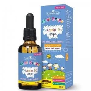Image of Natures Aid Vitamin D3 Drops 400iu 50ml