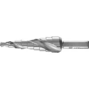 Image of Pferd Step Drill HSS 9 Drilling Steps Diameter 4-12mm 3-SURFACE Shaft Diameter 6