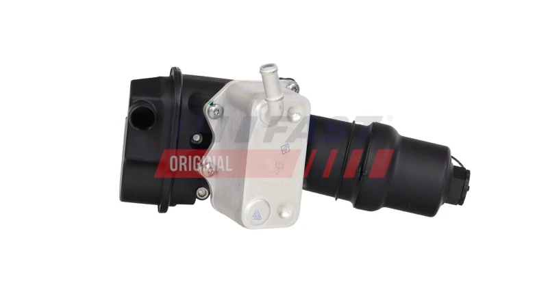 Image of FAST FT04605 Oil Cooler with gaskets/seals Aluminium Oil Cooler,engine oil (469)