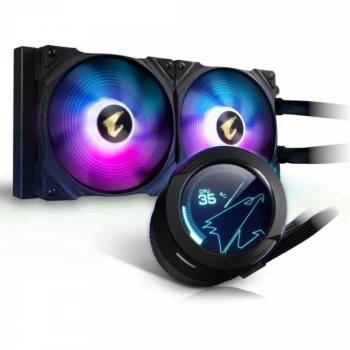 Image of Gigabyte Aorus Waterforce X 280 ARGB Liquid AIO Performance CPU Cooler - 280mm