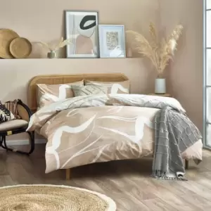 Image of Furn Sinarama Abstract Duvet Cover Set (King) (Natural)