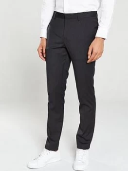Image of Selected Homme Mylo Bill Trousers - Grey, Size 36, Men