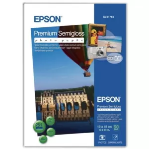Image of Epson C13S041765 10x15cm Premium Semigloss Photo Paper 251g x50