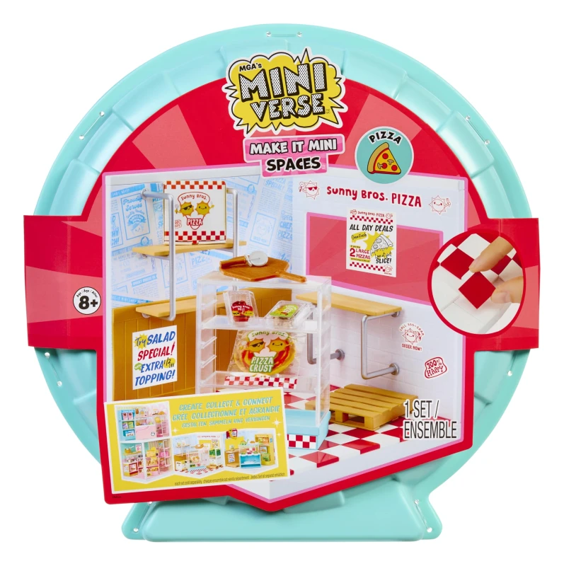 Image of MGAs Miniverse MGA's Miniverse Make It Mini Spaces Pizz - MGAs Miniverse Female TR19201