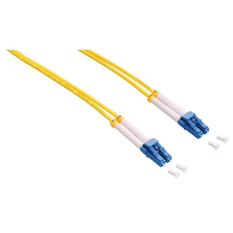 Image of LogiLink LC/LC. 0.5 m InfiniBand/fibre optic cable Yellow