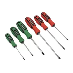 image of Siegen S0615 Soft Grip Screwdriver Set 6pc