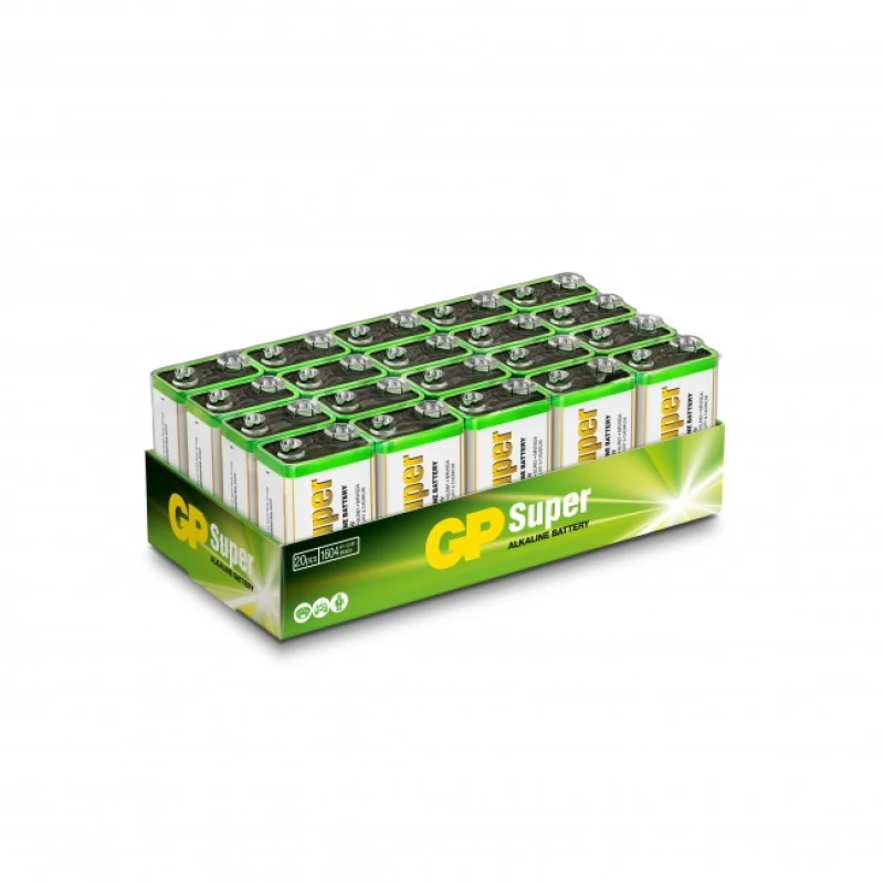 Image of GP Batteries Super Alkaline 1604A/6LF22 Single-use battery 9V