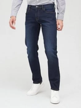 Image of Armani Exchange J13 Slim Fit Jeans Dark Wash Size 32 Men