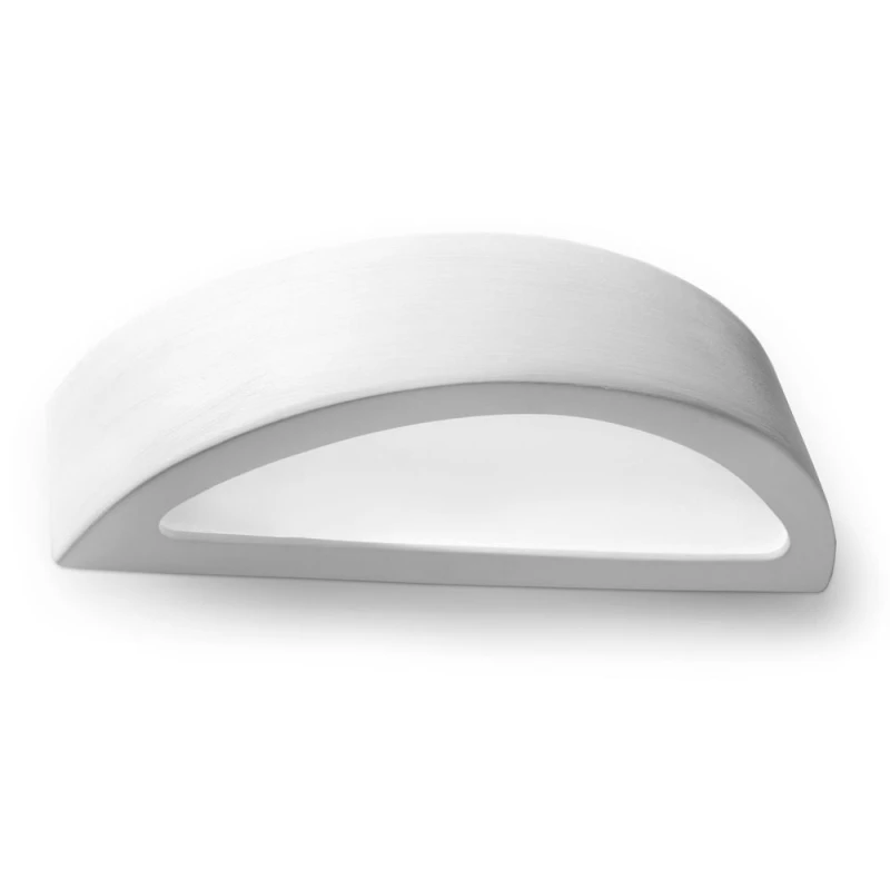 Image of Sollux Lighting Modern Wall Lamp 10x40.5x14.5cm 1xLight Off White