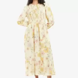 Image of Barbour Coraline Sunflower Lyocell Dress - UK 10