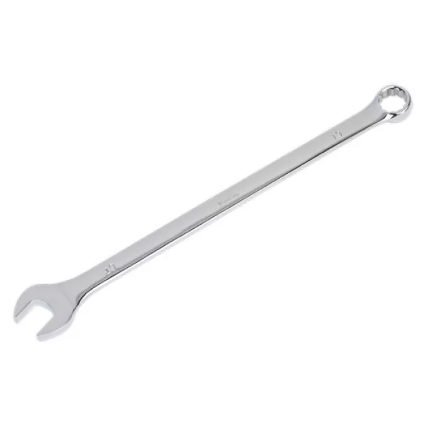 image of Genuine SEALEY AK631019 Combination Spanner Extra-Long 19mm