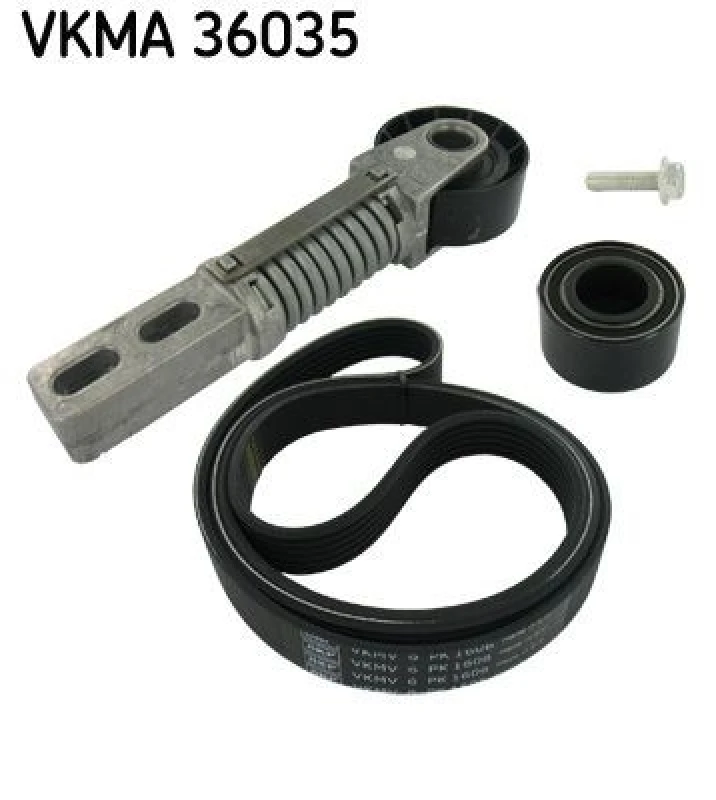 Image of SKF V-Ribbed Belt Set SKF VKMA 36035