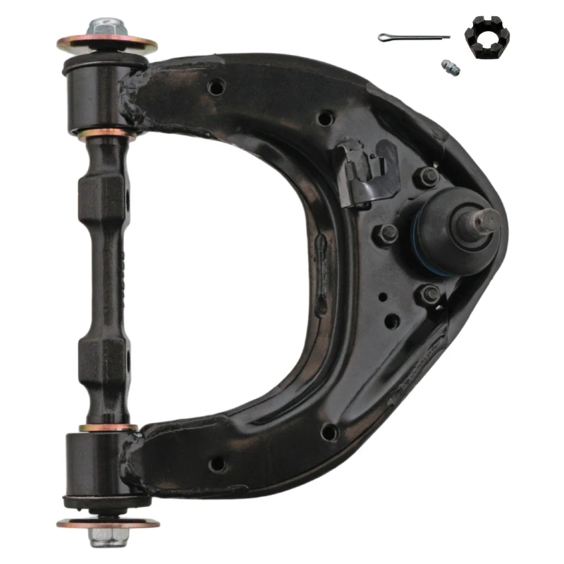 Image of FEBI BILSTEIN 41242 Suspension arm Control Arm, Sheet Steel, Upper, with ball joint, with lock nut Sheet Steel Track Control Arm (273)