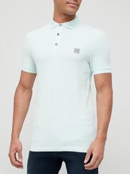 image of Hugo Boss Passenger Slim Fit Polo Shirt Mint Size 2XL Men