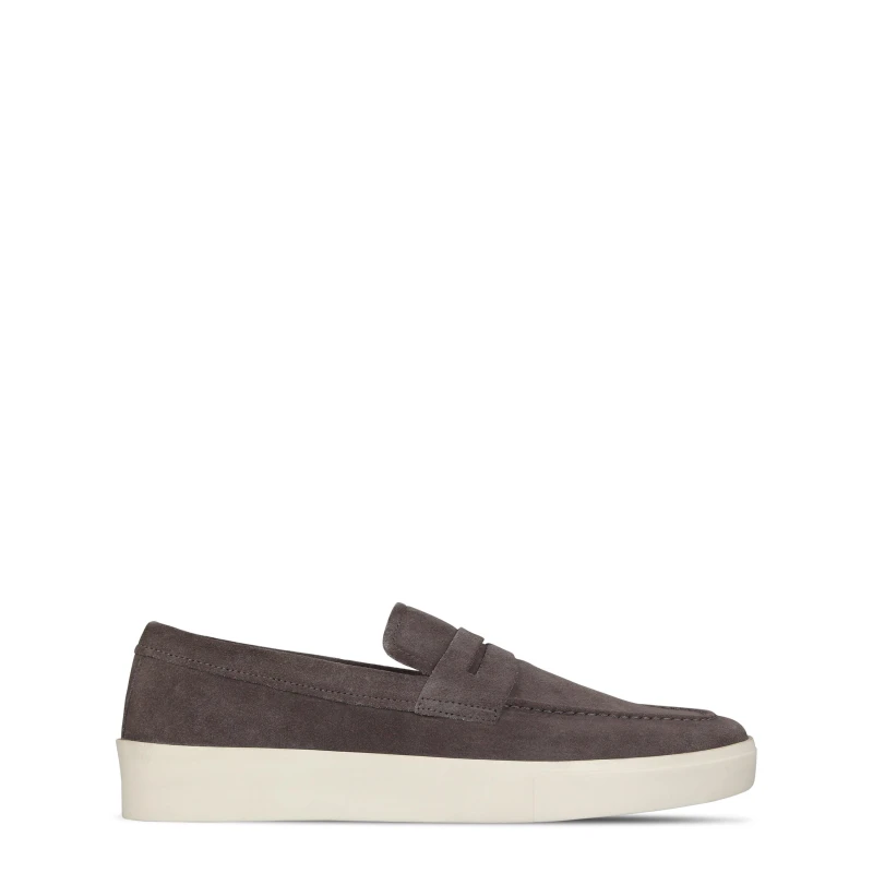 Image of Jack Wills Casual Suede Loafer - Grey Grey 7