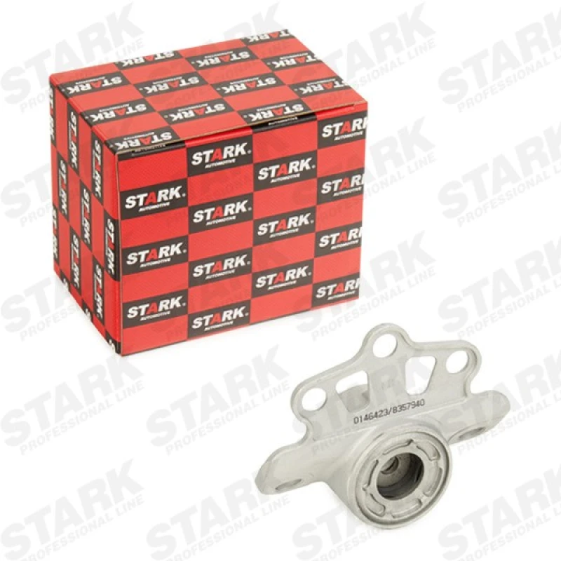 Image of STARK SKSS-0670330 Top strut mount Rear Axle Left, without ball bearing Suspension Strut Support Bearing (1180)