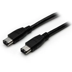 Image of StarTech 6ft 6 6 MM IEEE 1394 FireWire Cable