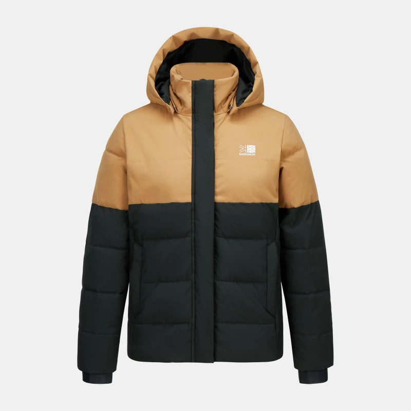 Image of Karrimor Kids Orbit Baffle Thermolite Hooded Insulated Puffer Jacket Black/Beige male 7-8 (S)