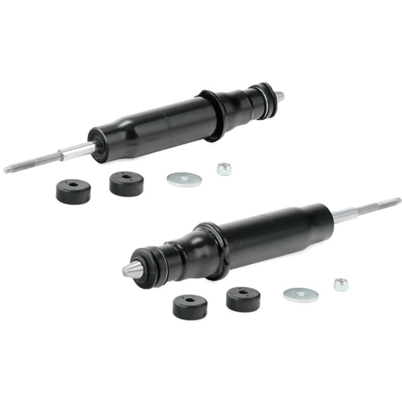 Image of RIDEX 854S20245 Shock absorber Rear Axle, Oil Pressure, Twin-Tube, Spring-bearing Damper, Top pin Shock Absorber (854)