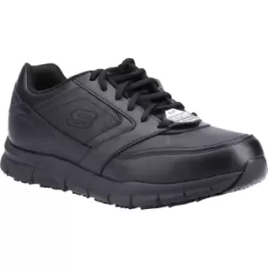 Image of Skechers Nampa Mens Work Trainers Black Size 10