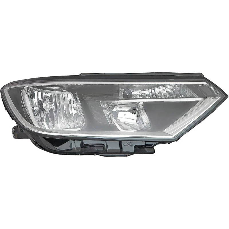 Image of DIEDERICHS 2249980 Headlights H7/H9, Right, with motor for headlamp levelling, Halogen Headlight (259)