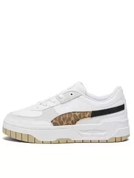 Image of Puma Cali Dream Animal Print, White/Multi, Size 4, Women