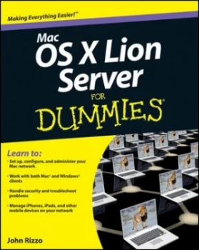 Image of Mac Os X Lion Server for Dummies by John Rizzo Paperback