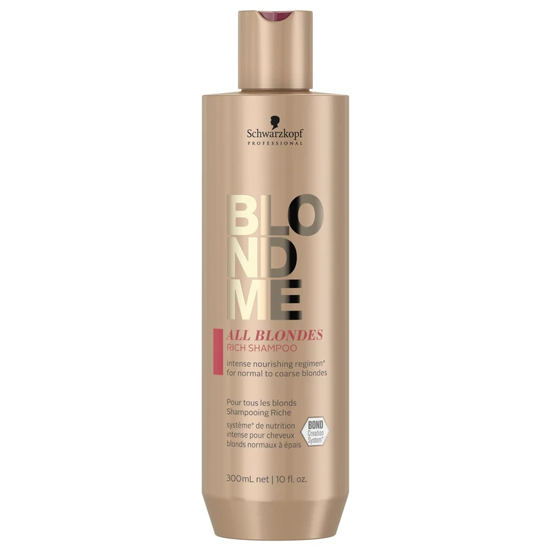 Image of Schwarzkopf Professional BlondMe All Blondes Rich Shampoo 300ml