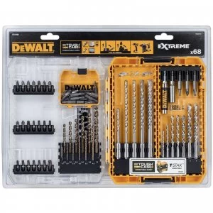 image of DEWALT 68 Piece FlexTorq Drill & Screwdriver Bit Set