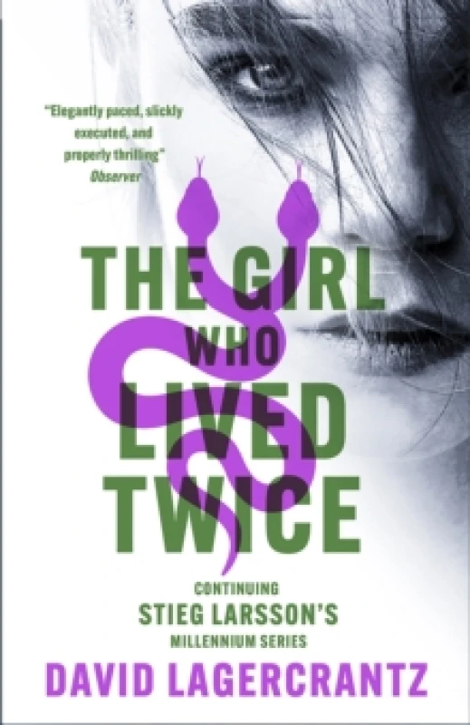 Image of The Girl Who Lived Twice : continuing the monumental DRAGON TATTOO series - more than 100 million copies sold worldwide Paperback / softback