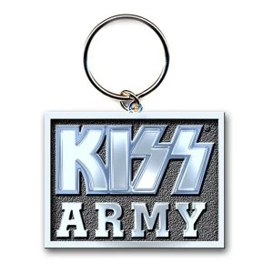 Image of KISS - Army Block Keychain