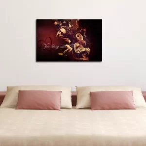 Image of 4570POC-10 Multicolor Decorative Canvas Painting
