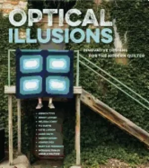 Image of optical illusions innovative designs for the modern quilter