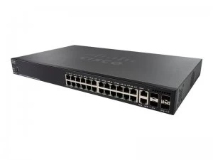 image of Cisco Small Business SG350X-24P 24 Port Managed Switch