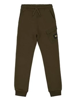 image of Lyle & Scott Boys Pocket Sweatpant - Khaki, Size 12-13 Years