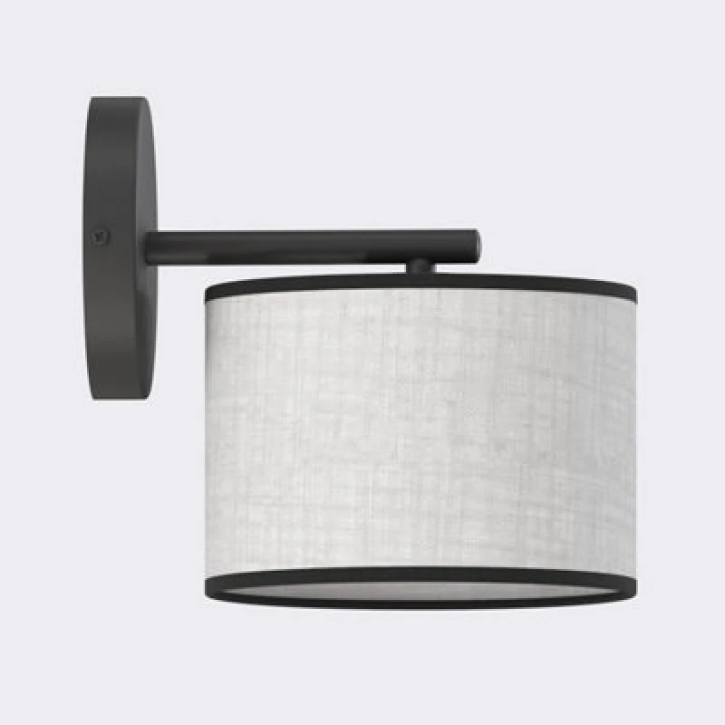 Image of Emibig Lighting Emibig Eco Wall Lamp 1 X E27 Grey / Black
