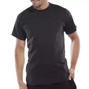 Image of Beeswift Heavy Weight Tee Shirt Black L CLCTSHWBLL