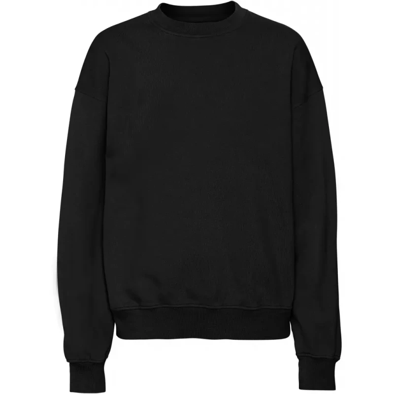 Image of Colorful Standard Sweatshirt Crewneck Colorful Standard Organic oversized deep Black Noir Unisex XS