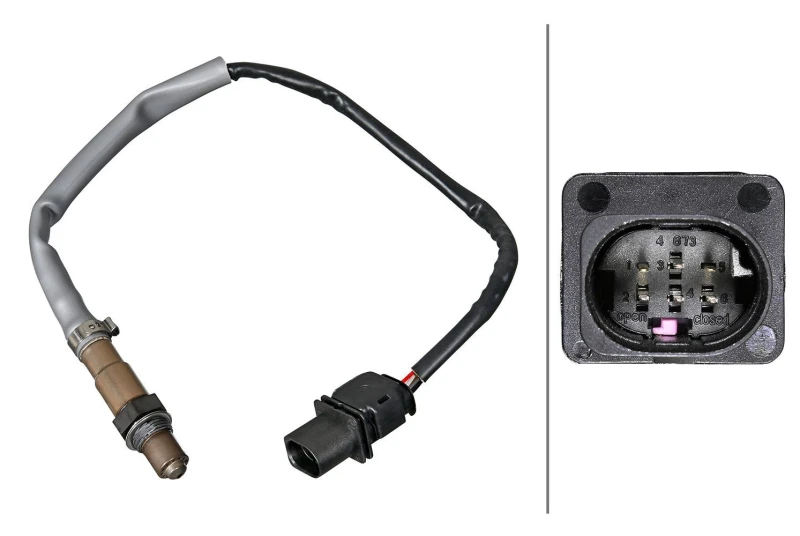 Image of HELLA Lambda sensor HELLA 6PA 358 221-531