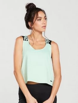 Image of Nike Training Crossover Tank Top Mint Mint Size L Women