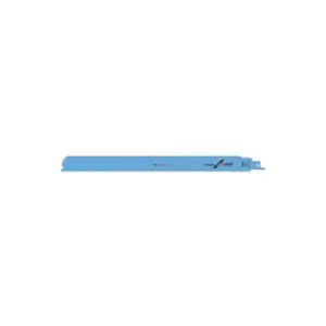 Image of Bosch 2608657406 S1226CHF Saber Saw Blade, 300mm x 25mm x 1.1mm, White, Pack of 5